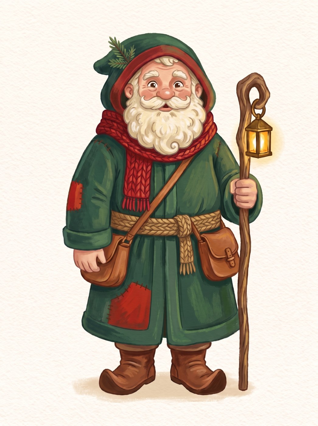 Santa, Father Christmas · the old kind, from the Timblemoon books