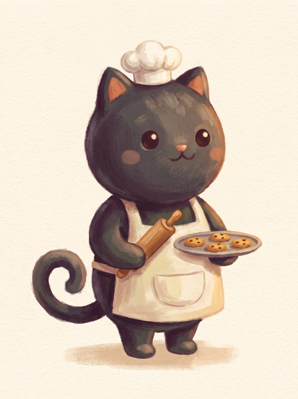 Soot, Cat baker · the Long Hall kitchen, from the Timblemoon books